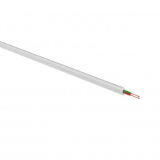Rexant Telephone cable STLP 2 cores CCA, white, 100m