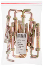 Anchor bolt with G-shaped hook M 10 x 100 (packing 10 pcs)