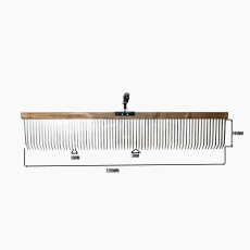 A comb under the handle for applying texture No. 4. The PROFI Series