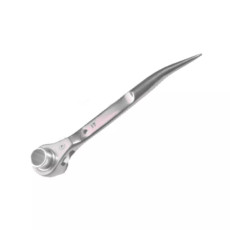 Mounting ratchet wrench DUEL lightweight 19x21mm, length 250 mm, 12801921