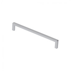 Handle metal bracket met. SKYLINE 192 brushed chrome, AKS type 2