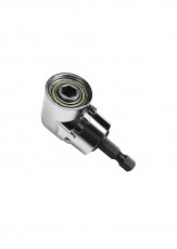 Адаптер для бит угловой Vertextools 1/4 61 мм с двойным магнитом