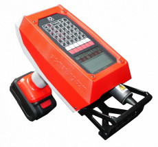 Portable E-mark marker, 60x25 mm window, magnetic clamp