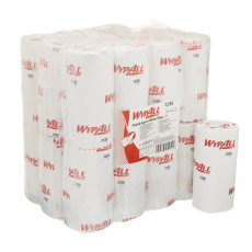 WypAll® L10 Cleaning material for the food industry and general cleaning - Compact roll / White /1 layer F2 (24 Rolls x 165 sheets)