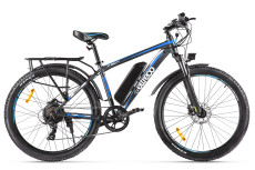 Bicycle hybrid Eltreco XT 850 new Grey-blue-2146