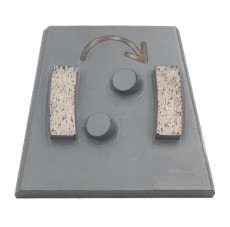 Франкфурт алмазный GFB PCD &quot;Коготь&quot; R (Правый) Adel Instrument