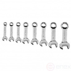 Combination wrench, set of 26 pr.