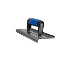 The trowel is angular (edge bending) 220x100 mm. The PROS series.