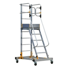 Warehouse ladder-platform 3 steps