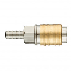 Муфта быстросъемная к компрессору с выходом под шланг 8 мм, 12-621