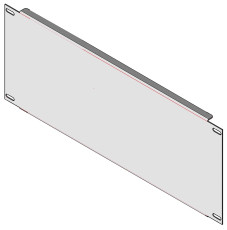 MULTICOLOR U-shaped Mounting panel (1000x400) Soc 1.5 mm