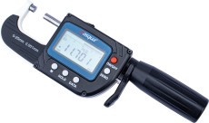 Digital IP65 micrometer with linear scale and range 0-25 mm; 0.001mm