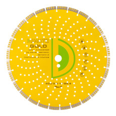 Диск алмазный сегментный по железобетону turbo GOLDEN TYPE (400х25.4х4.0х12 мм; 28Z) DIAMASTER 121.000.7006
