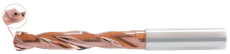 Drill bit Ø8.5x61x103x10 VHM TiSiN, with GEEFUN coolant