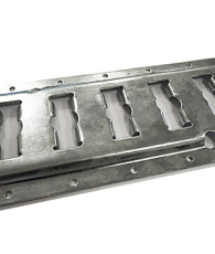 Galvanized steel rigging rail 3,048 m