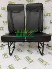 The passenger seat is double new.obr.in the sat+3 points the belt is average in the shift