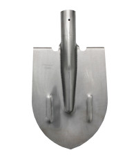 ON Bayonet shovel, rail steel, LKO 215x394 with stiffeners, tool bar d 40