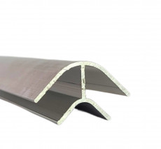 Комплект угловых профилей для грядок 10 мм, длина 40 см, 4шт