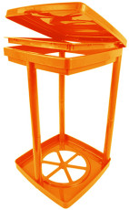 Racks-holders for garbage bags, 30-60 liters