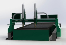 Oxygen gas cutting machine 