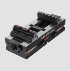Self-centering vise IMG 125 - 320 with SinterGrip STD jaws, double clamp