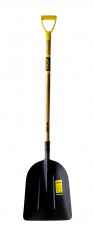 Shovel snow shovel with wooden handle 740 mm and handle LSSCH2P