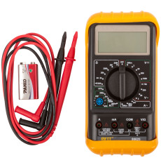 Multimeter 0.1 mV-1000 V; 0.1 V-750 V; 1 mcA-20 A; 0.1 Ohm-20 mOhm; box