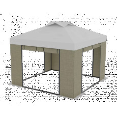 Палатка сварщика МногоТентов шатер 2,5х2,5 м (Стены брезент ОП/крыша ткань ПВХ)