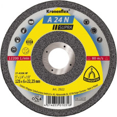 INOX A 24 N Supra stripping wheel, 125 x 6 x 22.23