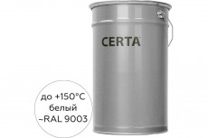 Facade enamel OS-12-03, KO-174, KO 198 up to 150°C for metal and concrete, 5-7 years, application -20 to +40°C white (~RAL 9003)