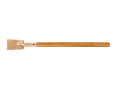 Scraper blade 75x705 mm wooden handle intrinsically safe BeCu 212-1004, HORTZ