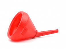 Воронка пластмассовая большая D195 мм с сеткой