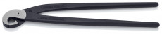 Tongs for punching tiles, sponges in the shape of a parrot's beak, L-200 mm, black, holder