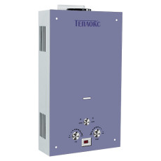 GPVS-10 (GPVS-10-GL1), TEPLOX gas flow water heater, 20 kW, flow rate 10 l/min, with glass PS-Blue1