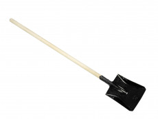 Shovel shovel (American) on a wooden handle