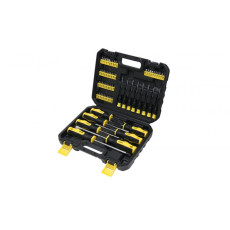 A set of tools of 65 items, in a case