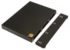 FO-19V-1U-3xSLT-W130H30-24UN-BK Universal optical box 19