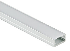SIRIUS-1407S aluminum overhead profile with screen, aluminum color, 2m, AKS