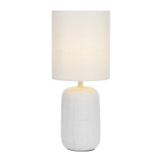 Rivoli Ramona 7041-501 Table Lamp 1 * E14 40W ceramic white with lampshade