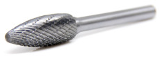 Борфреза твердосплавная Bohre пламевидная, тип H 10-25-М-06-L70