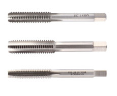 Hand tap (set of 3 pcs) M6x1.0 HSS DIN352 SONGQI