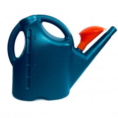 Лейка садовая 5 литров, синяя