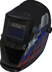 Self-darkening welding mask BRIMA PERFECT HA-1113a Russian flag