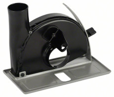 Guide slides with a branch pipe, for cutting 100/115/125 mm