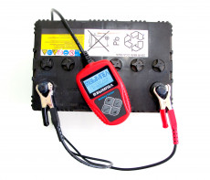 Battery tester VA 101 (for cars, 12V battery, Russian)
