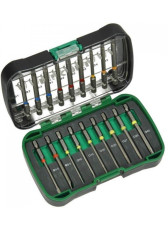 Set of 18pcs assorted bits, length 75 mm