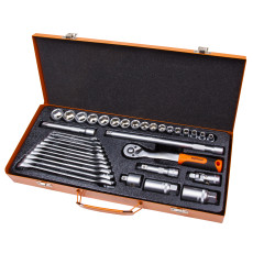 Набор инструментов AV Steel 36 предметов, 3/8&quot;, профессиональный