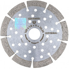 Diamond disc on reinforced concrete 125 mm Universal Kronger