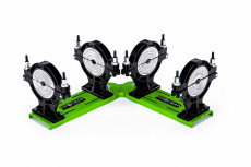 4-clamp positioner for electric coupling welding of pipes CLEARANCE (40-160 mm)