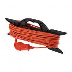 Extension cord on the frame ProConnect PVS 2x0.75.30 m, used, 6 A, 1300 W, IP20, orange (Made in Russia)